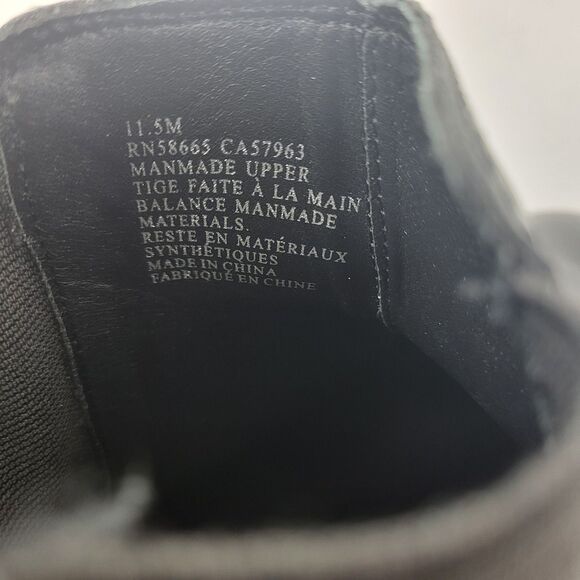 Abound Reese Black Faux Leather Chelsea Boots Size 11.5M - Picture 13 of 13